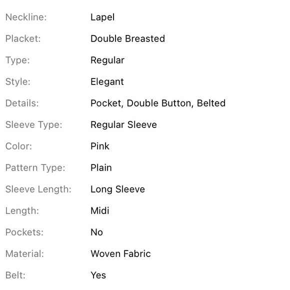 Motf Shein new 1 day sale. womens size large pink tweed with small sequins NEW! - Picture 7 of 11